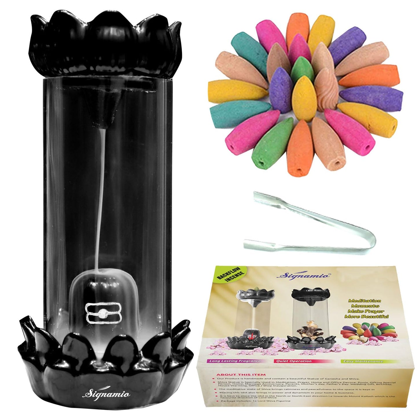 Shivling Fountain Incense Holder