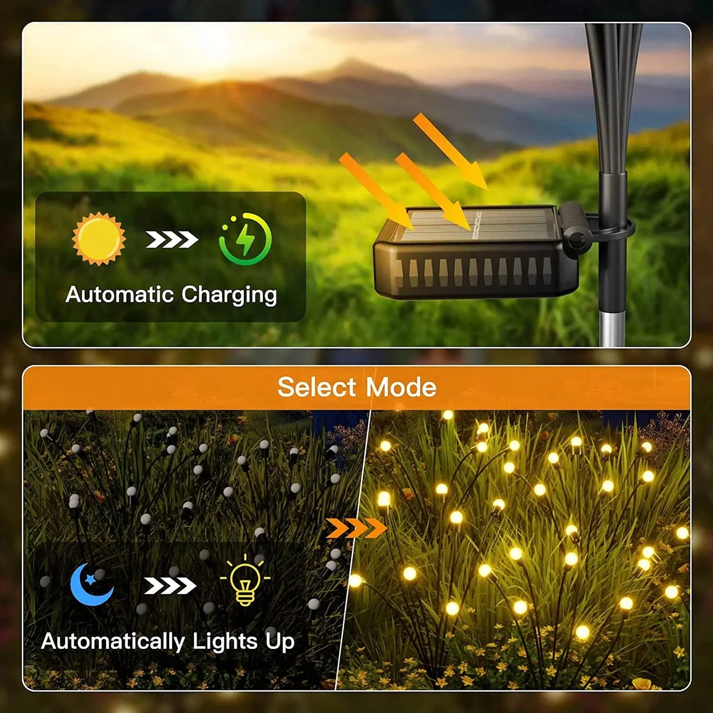 Solar Lights Outdoor Waterproof | Garden Lights (Multi Sets)
