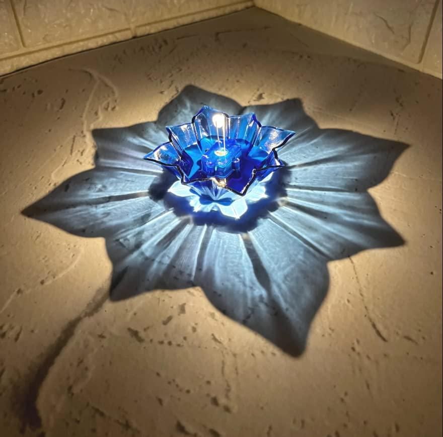 3D Reflective Water Diya Set