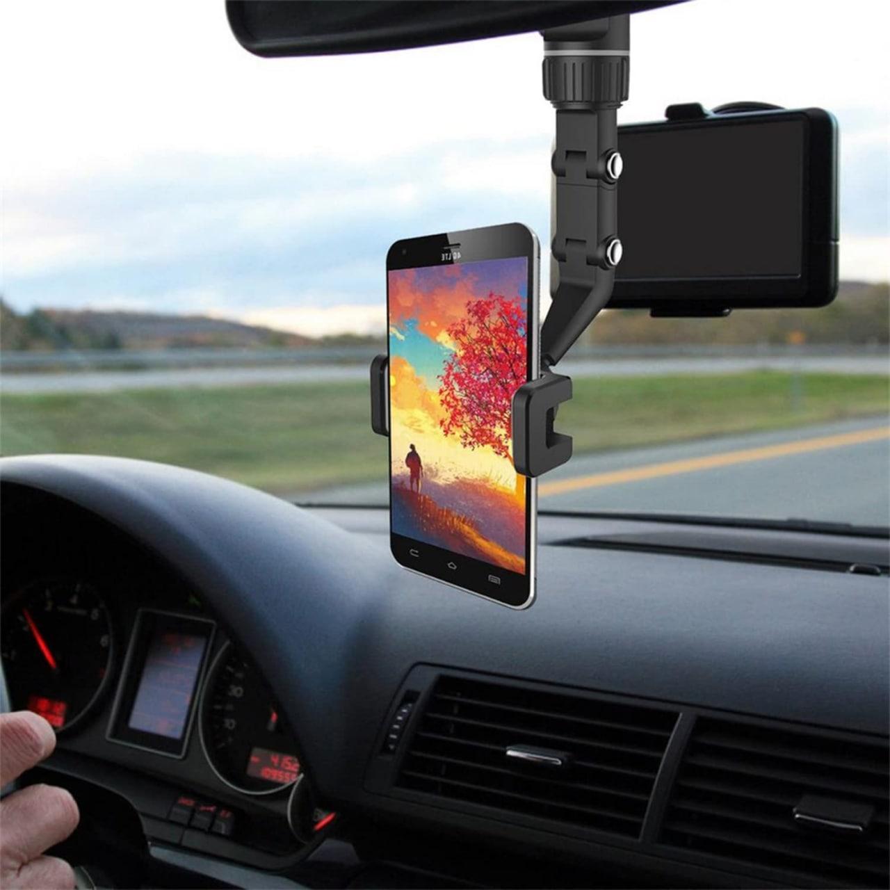 Mobile Stand-Mirror Mount Bracket Universal clip for Mobile Holder