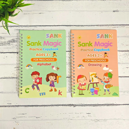 Sank Magic Practice Book - 4 books