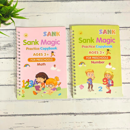 Sank Magic Practice Book - 4 books