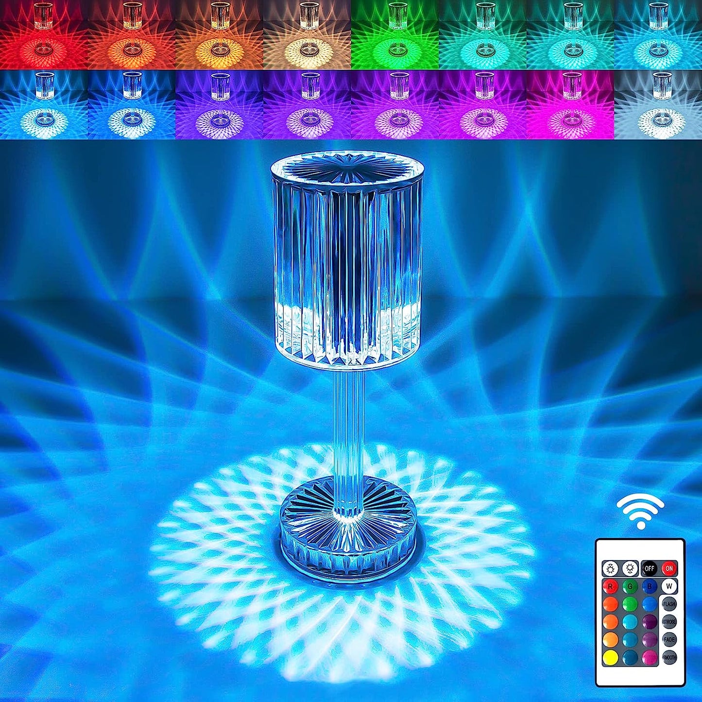 Crystal Table Lamp