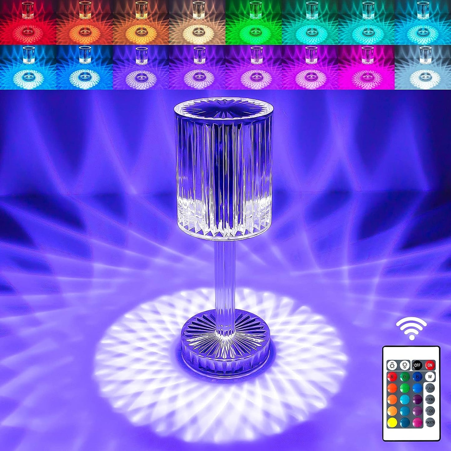 Crystal Table Lamp