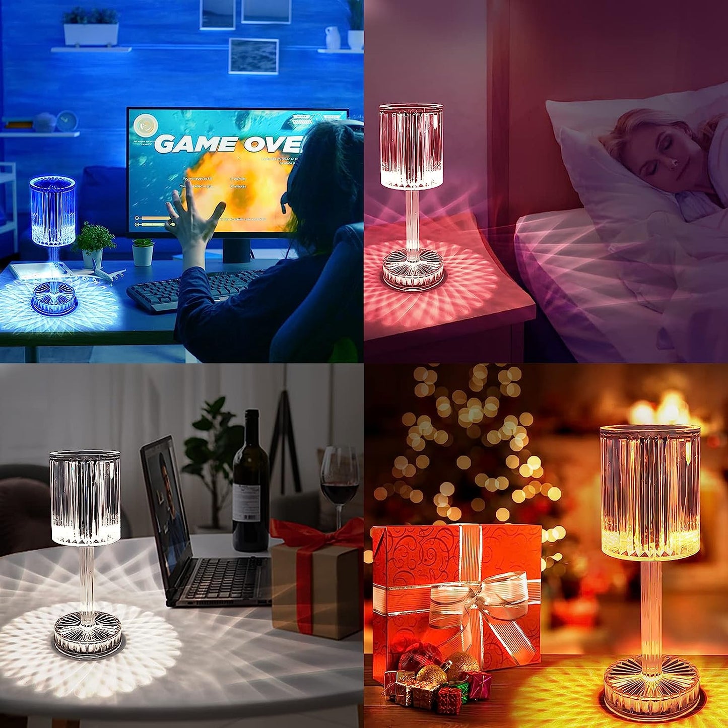 Crystal Table Lamp