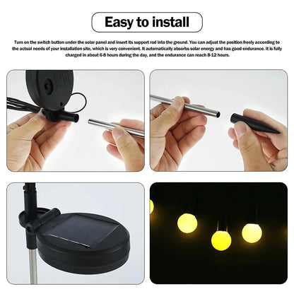 Solar Lights Outdoor Waterproof | Garden Lights (Multi Sets)