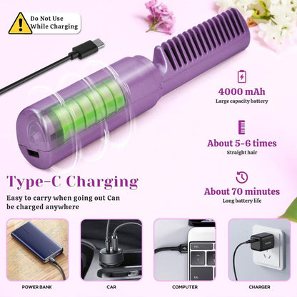 ULTRACOMBS Portable Hair Straightener Comb