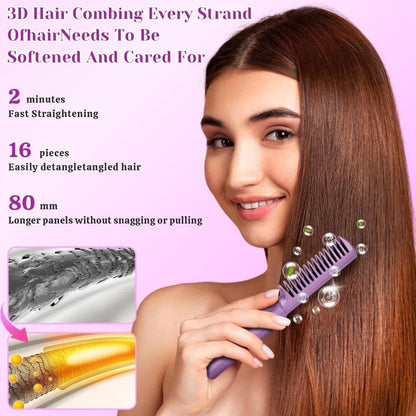 ULTRACOMBS Portable Hair Straightener Comb