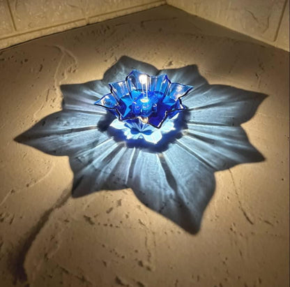 3D Reflective Water Diya Set
