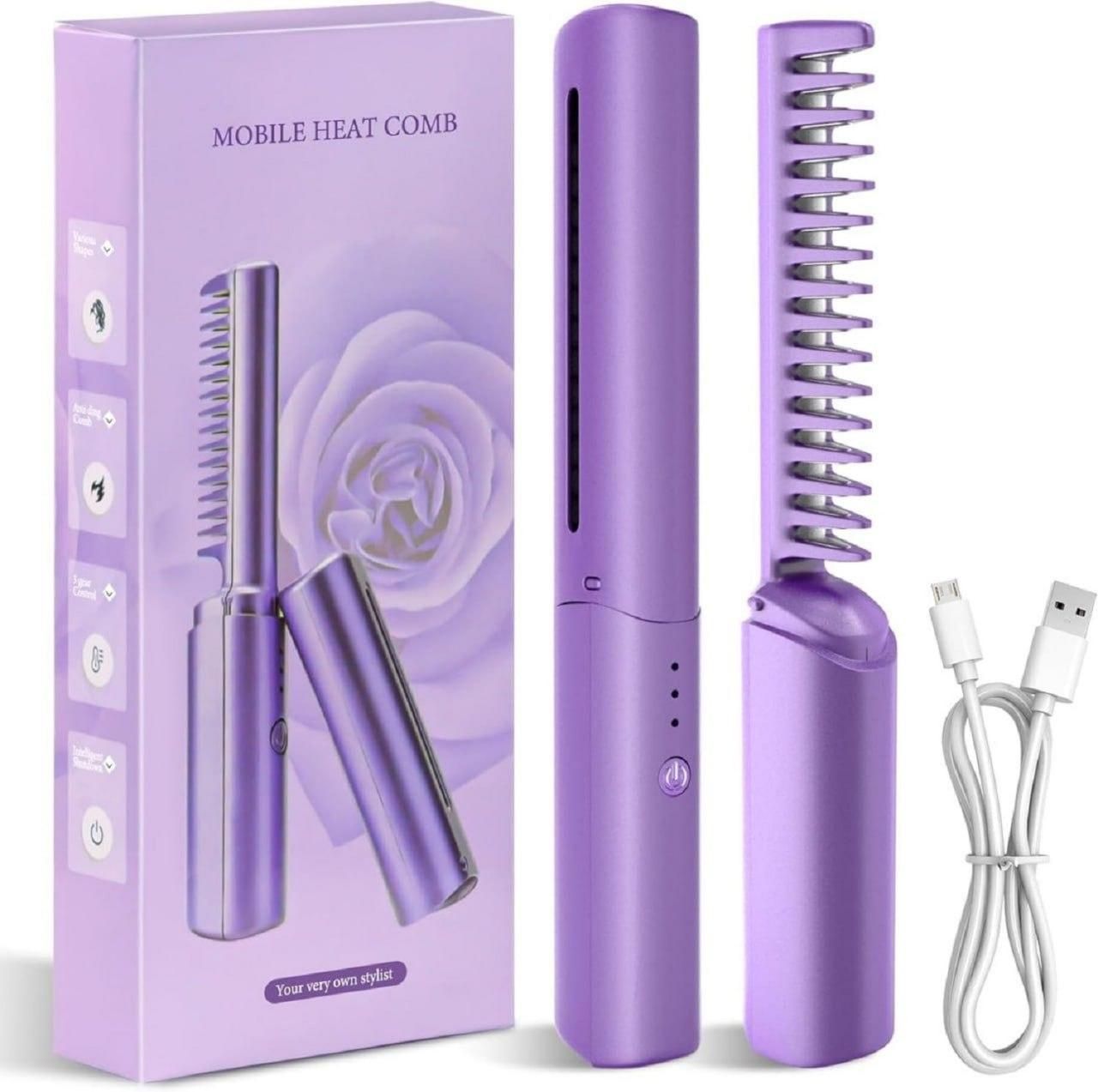 ULTRACOMBS Portable Hair Straightener Comb